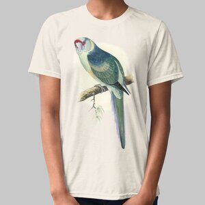 Barnard's Parrot Vintage Print Short Sleeve Graphic Tee T-shirt S M L XL